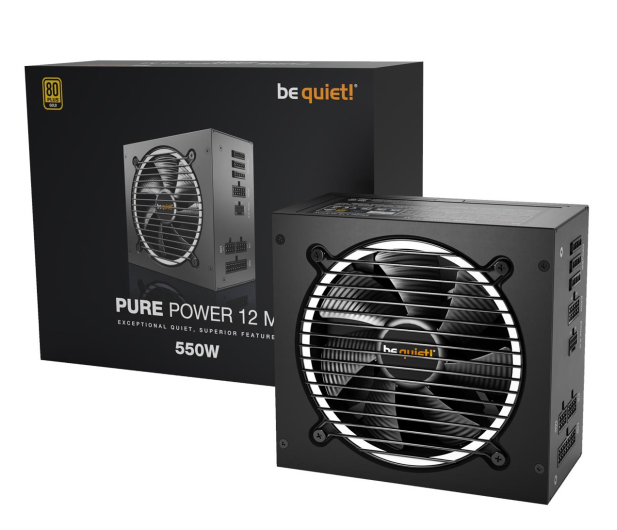 be quiet! Pure Power 12 M 550W 80 Plus Gold - 1114787 - zdjęcie